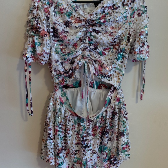 Eliya the Label Sequins Playsuit Size Small*SOLD - Picture 5 of 8